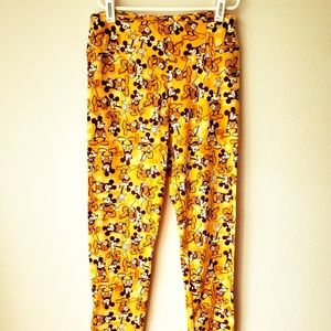 LuLaRoe Disney Leggings OS Mickey Mouse